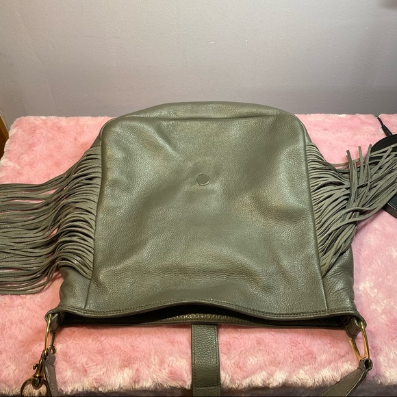 G.I.LI. Fringed Leather Hobo Bag - Picture 8 of 15